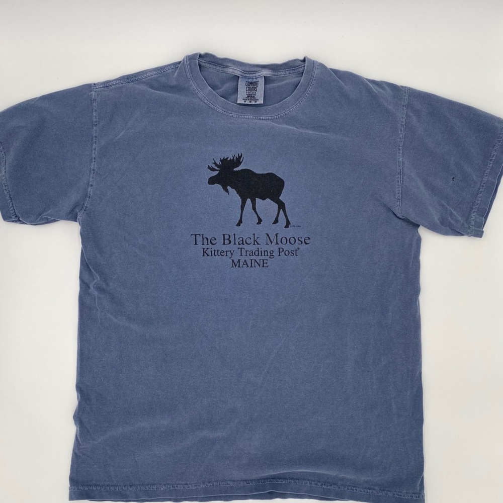 Navy blue “Black Moose” T-shirt